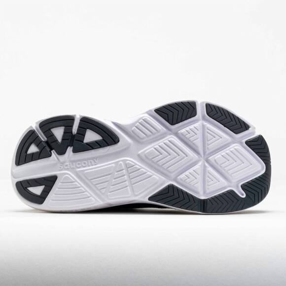 NEW SAUCONY women\'s guide 18 running shoe in black/white